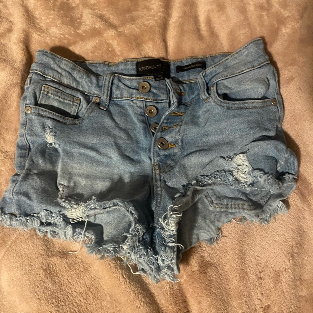 Kendall+Kylie jean shorts